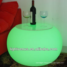 Color changing led table for night club